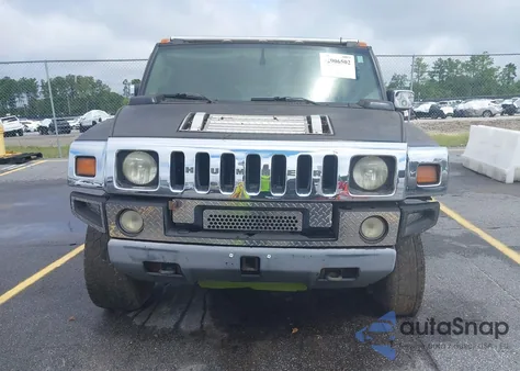 2003 Hummer H2 из США, поврежденный, VIN 5GRGN23U03H126860